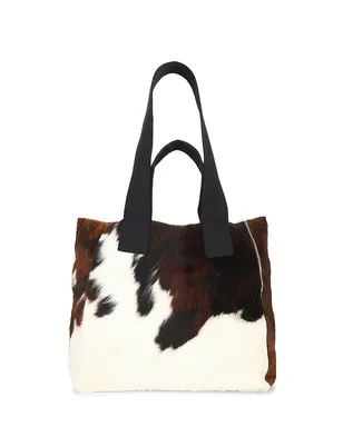 ALLSAINTS IZZY トートバッグ - Brown,White. - サムネイル1