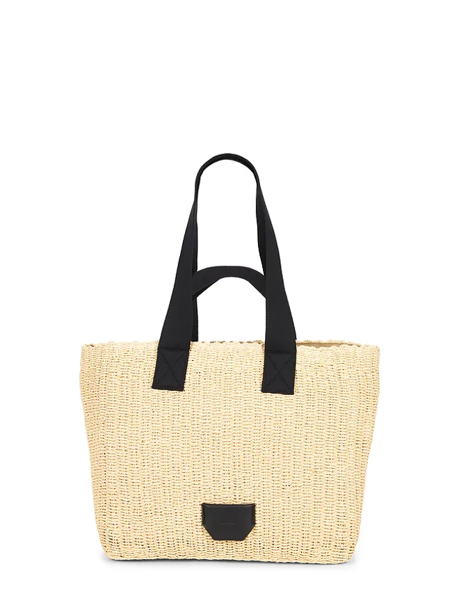 ALLSAINTS ALLSAINTS IZZY ストロートートバッグの商品画像