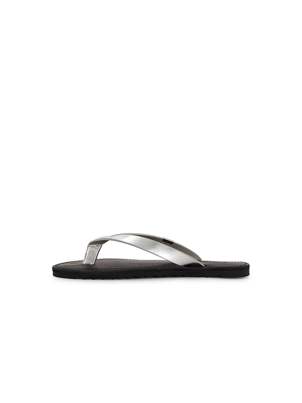 ALLSAINTS SYDNEY サンダル - Metallic Silver, grey. - 画像5