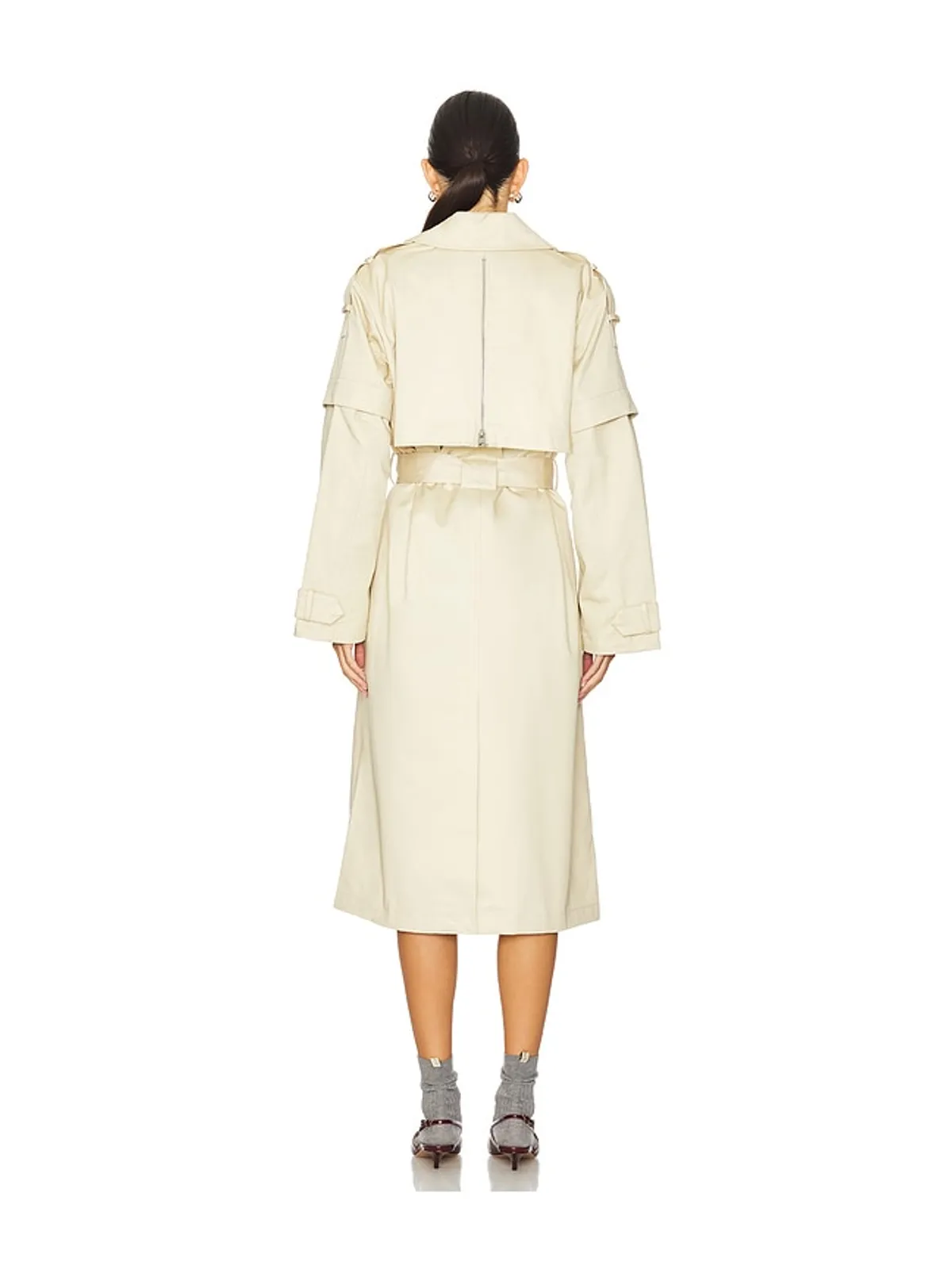 ALLSAINTS CLYDE トレンチ - 画像4