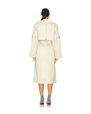 ALLSAINTS CLYDE トレンチ - サムネイル4