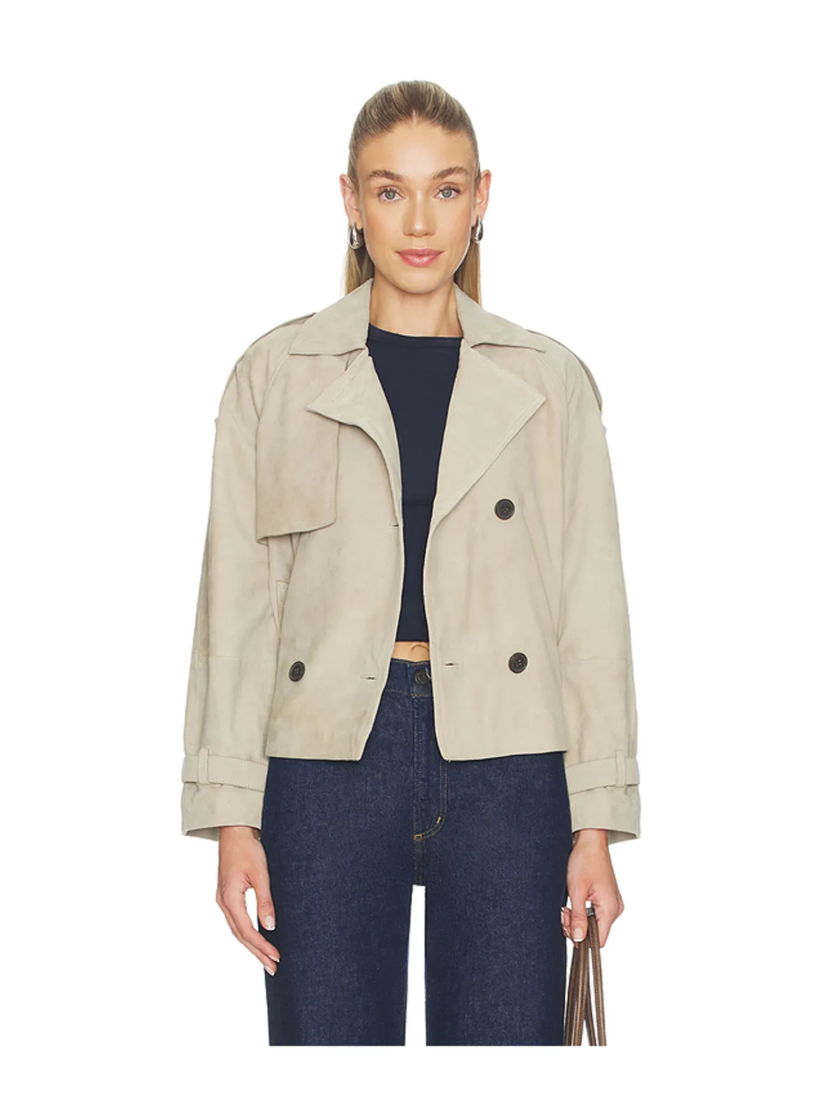 ALLSAINTS REED SUEDE ジャケット - 画像2