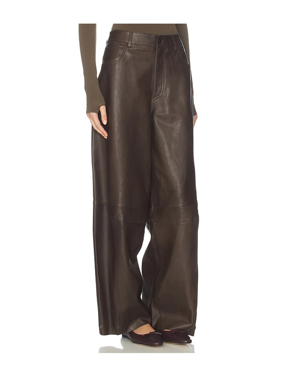 ALLSAINTS JETT LEA パンツ - 画像2