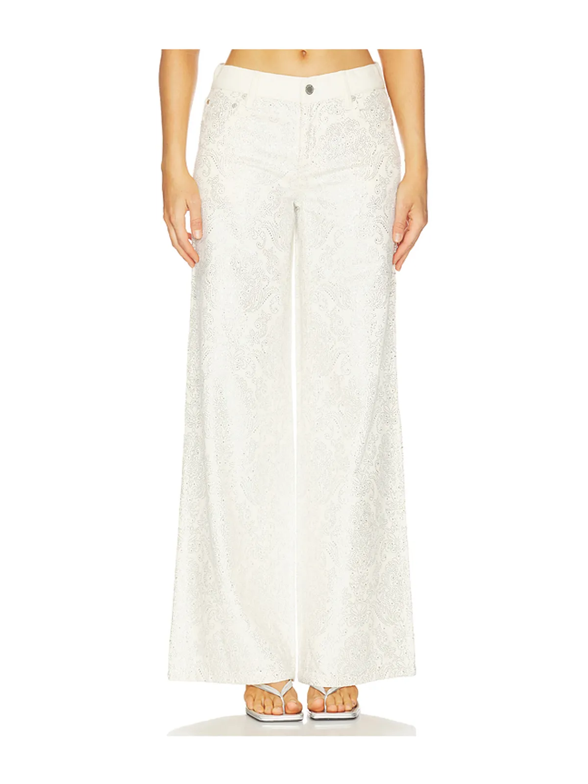 Alice + Olivia AMAZING EMBELLISHED デニム - 画像1