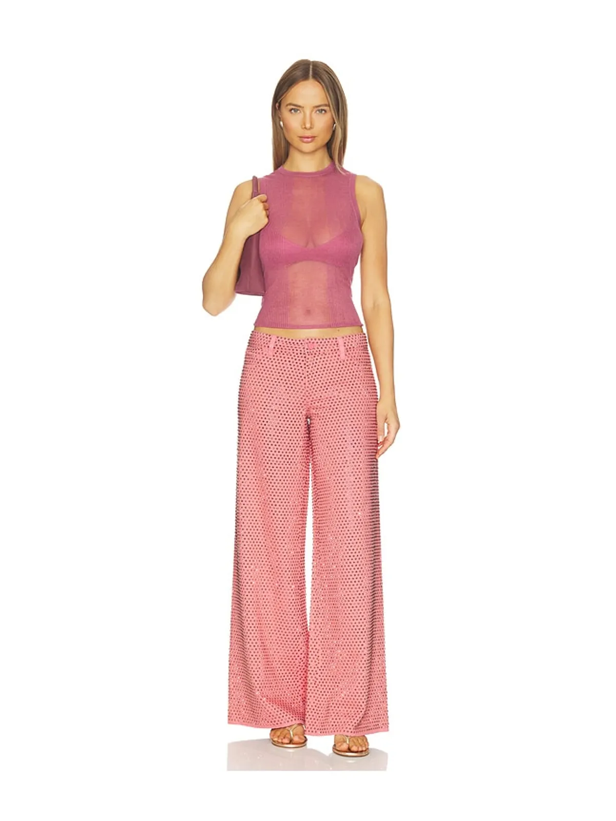 Alice + Olivia AMAZING BAGGY JEAN デニム - 画像5