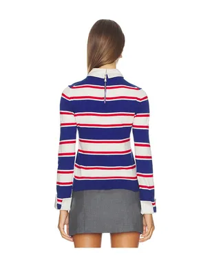 Alice + Olivia PORLA セーター - Blue,Red. - サムネイル4