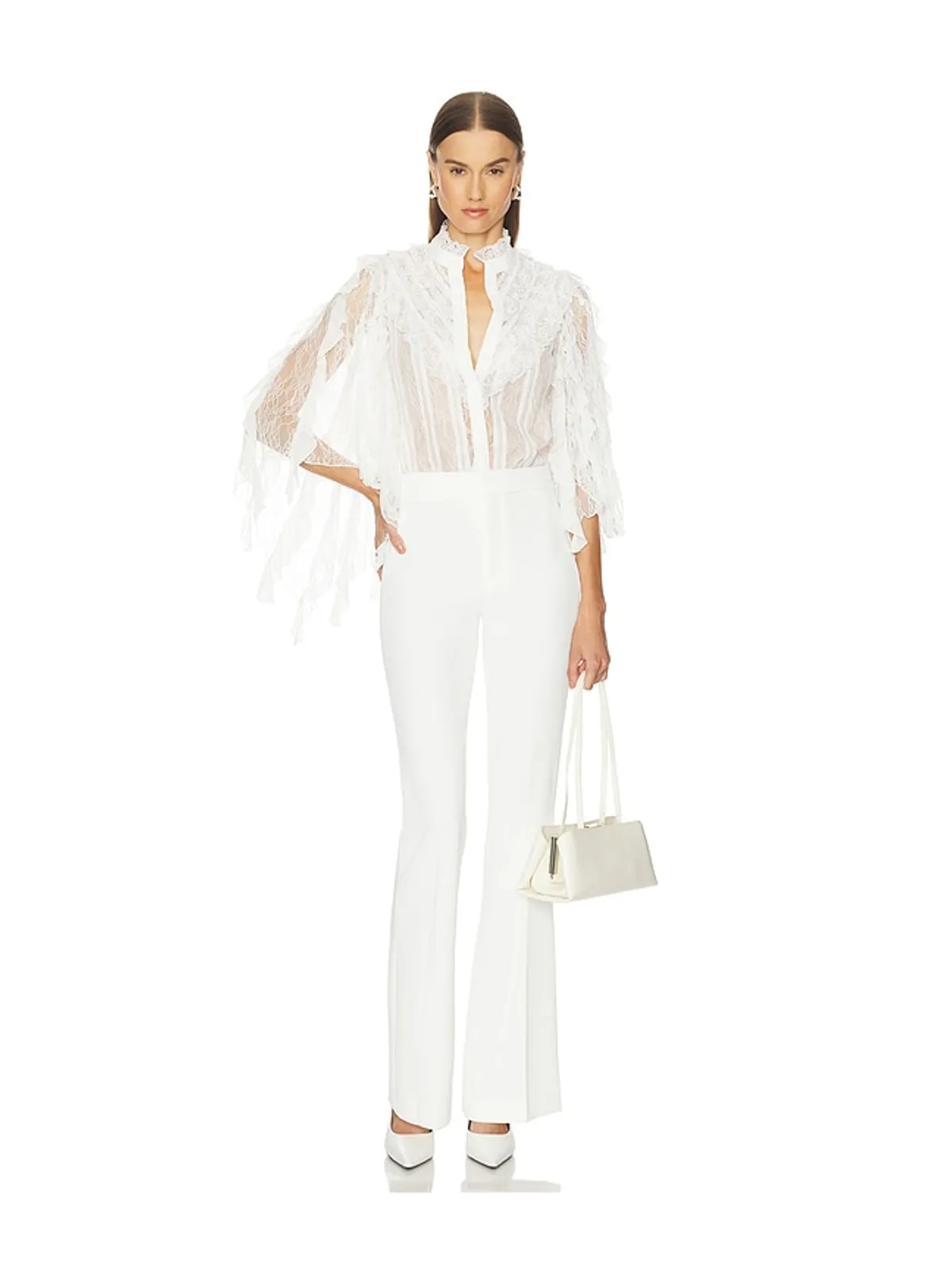Alice + Olivia RHEBA ショートスリーブトップ - 画像4