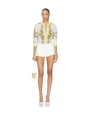 Alice + Olivia WILLA トップ - Yellow,White. - サムネイル5
