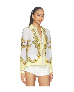 Alice + Olivia WILLA トップ - Yellow,White. - サムネイル3
