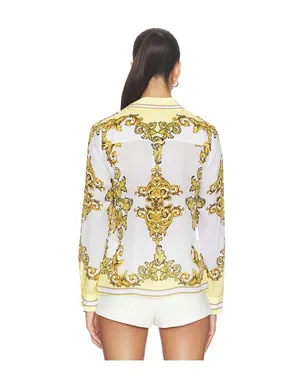 Alice + Olivia WILLA トップ - Yellow,White. - サムネイル4