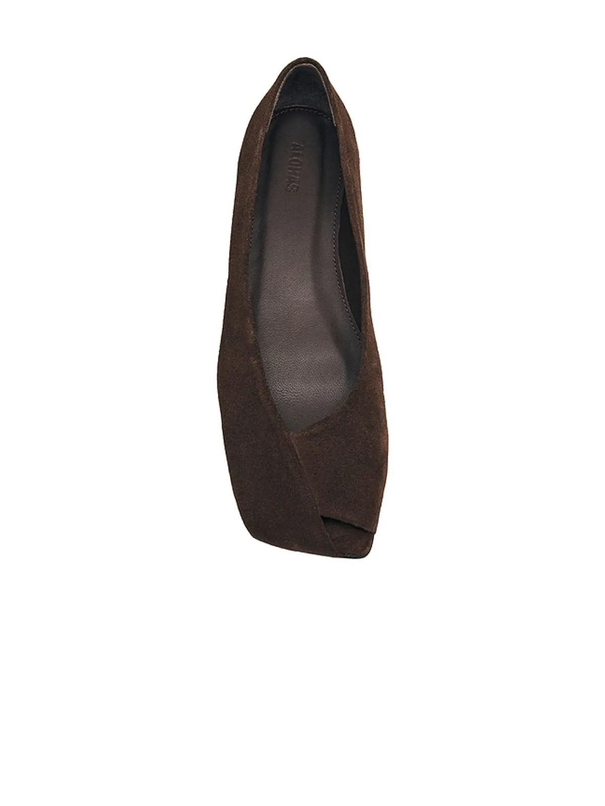 ALOHAS KATIA SUEDE BALLET フラットシューズ - 画像3