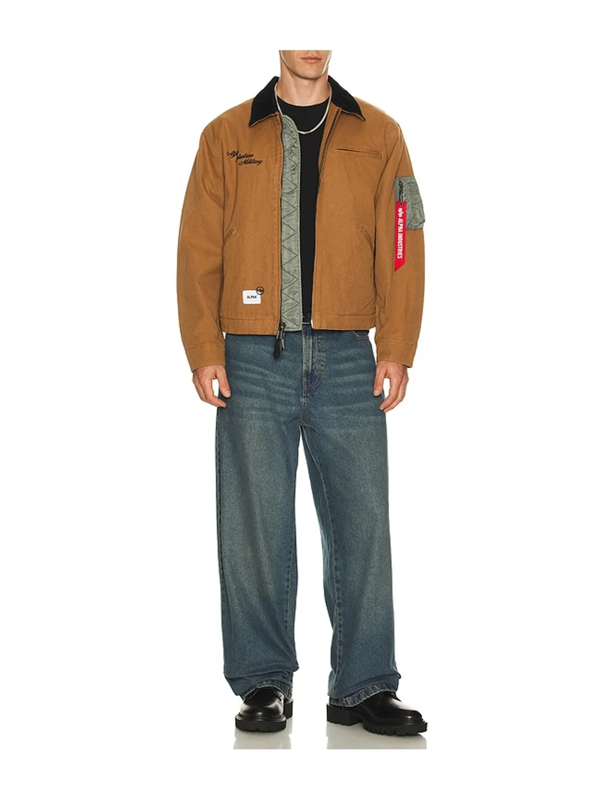 ALPHA INDUSTRIES UNFRM デトロイトジャケット - 画像3