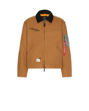 ALPHA INDUSTRIES UNFRM デトロイトジャケット - サムネイル4
