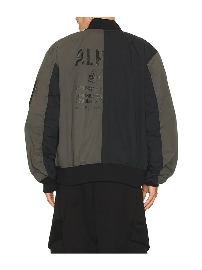 ALPHA INDUSTRIES ALPHA INDUSTRIES ジャケット - Grey,Black.の商品画像