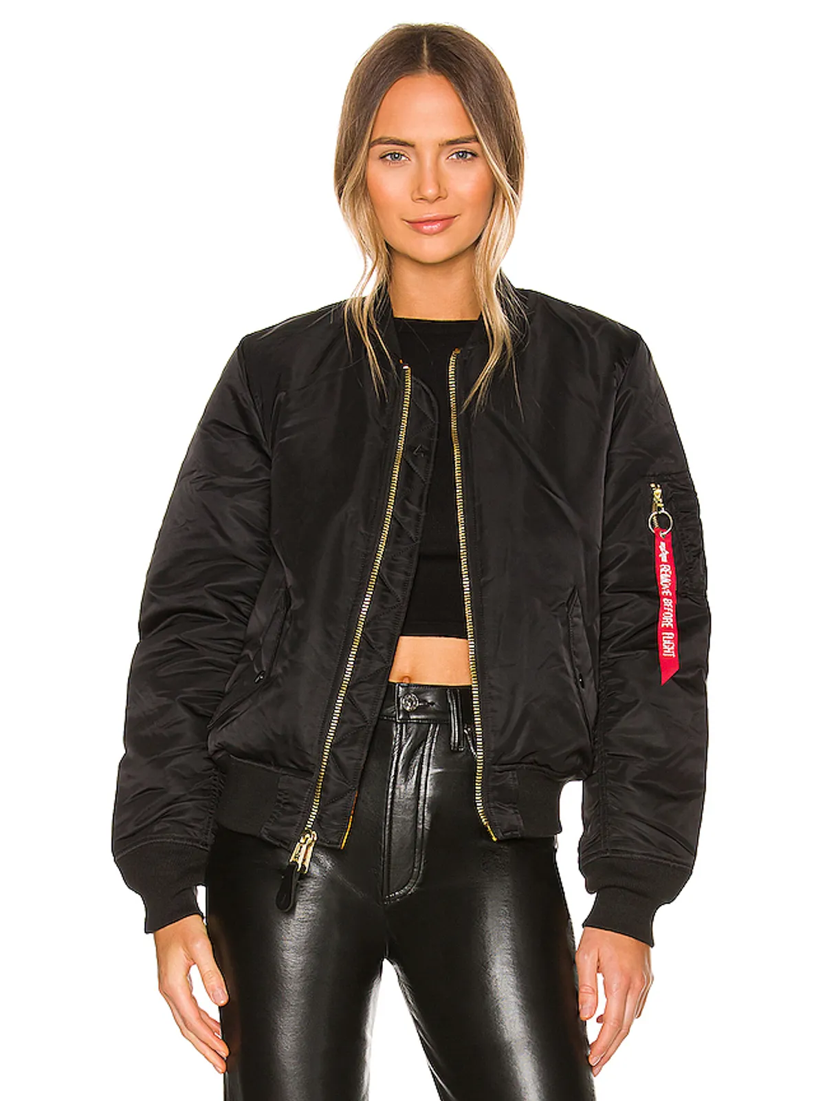 ALPHA INDUSTRIES MA-1 W ボンバージャケット - 画像1