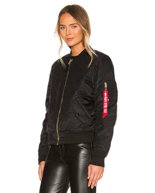 ALPHA INDUSTRIES MA-1 W ボンバージャケット - サムネイル4