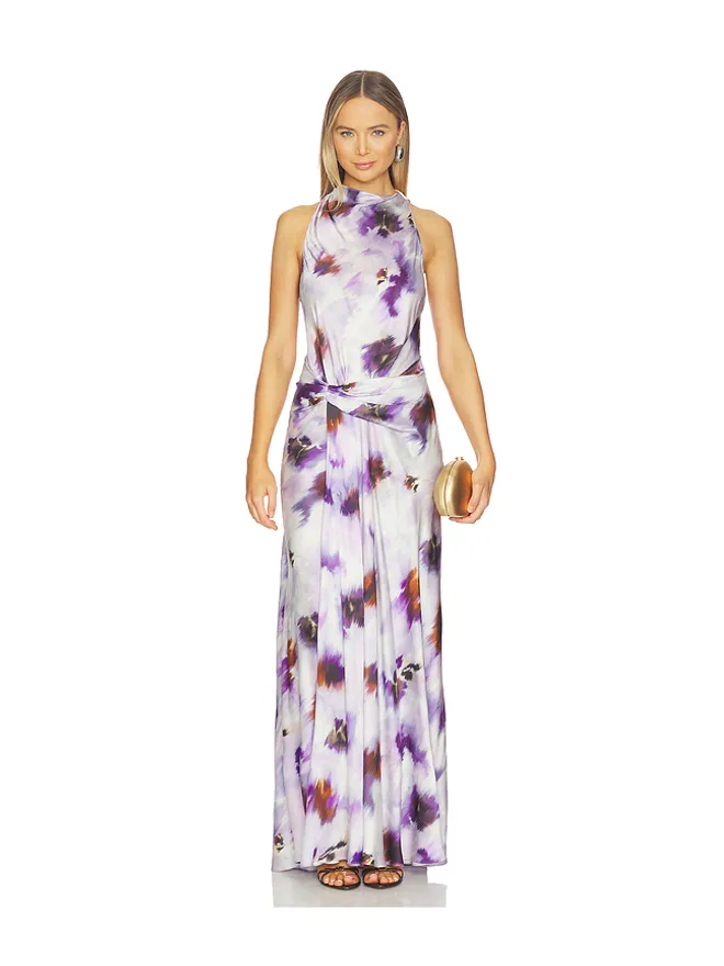 A.L.C. A.L.C. SKYLAR ガウン - Purple,White.の商品画像