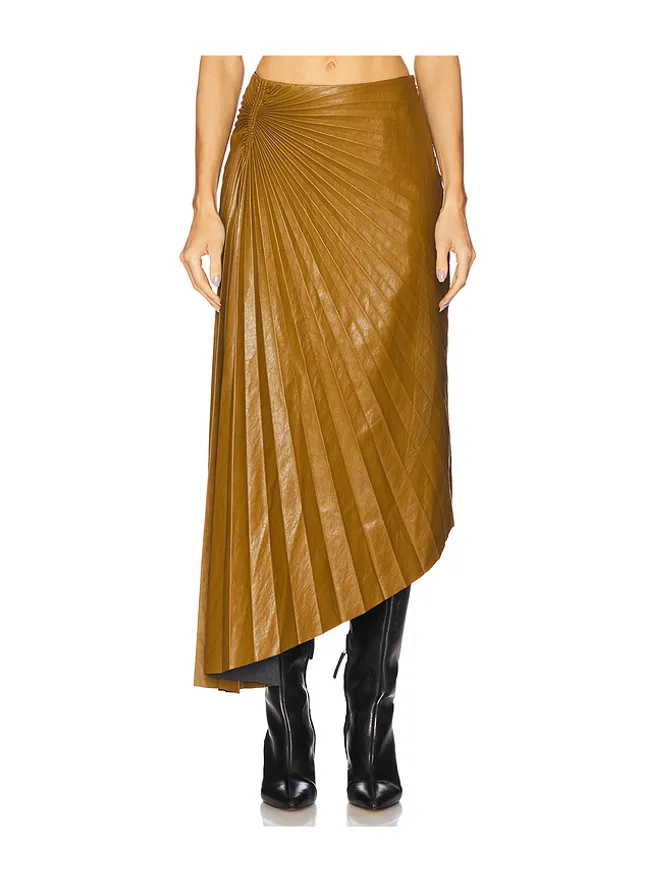 A.L.C. A.L.C. TRACY スカート - Tan,Brown.の商品画像