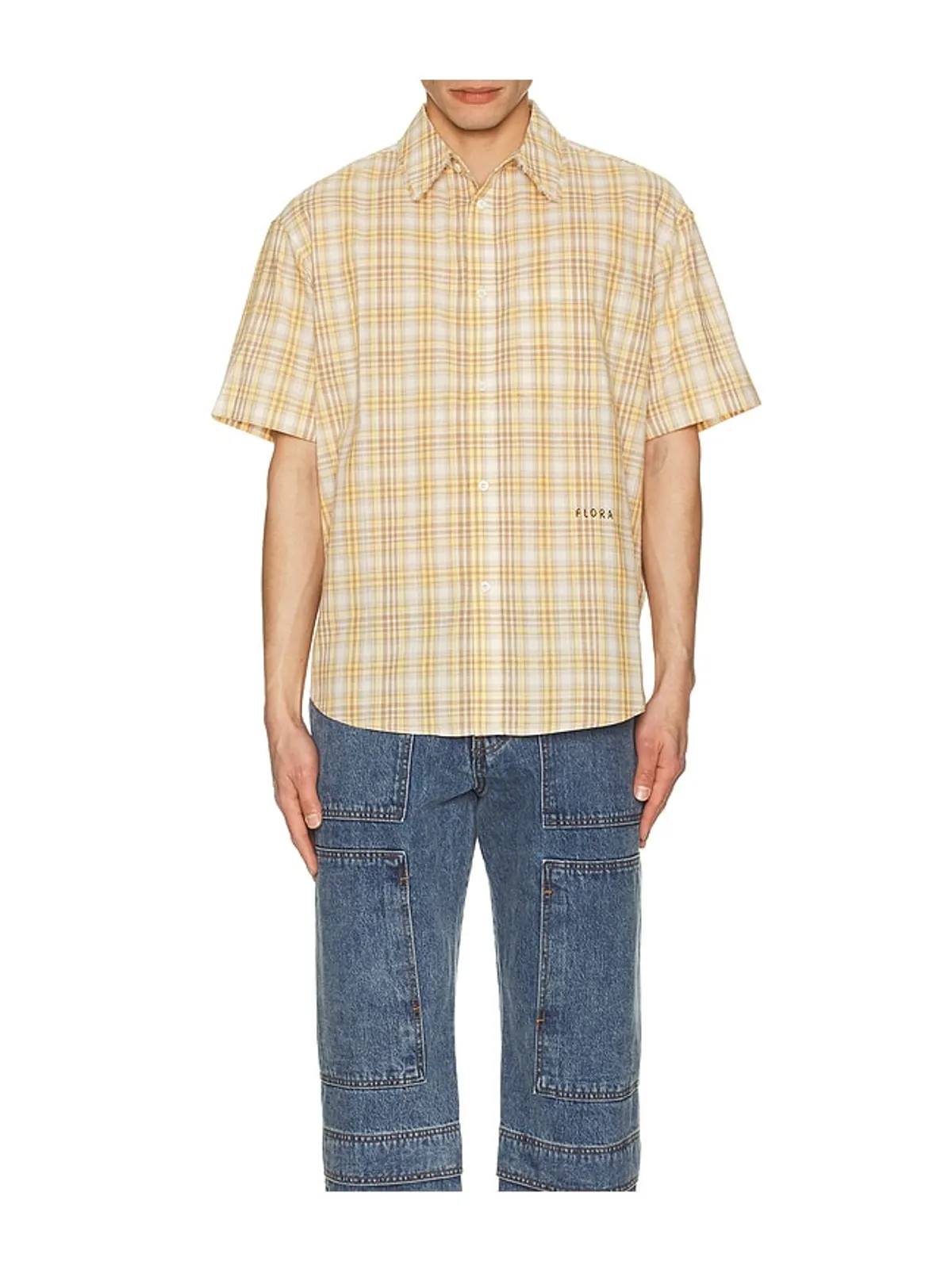 After Pray MADRAS CHECK ショートスリーブシャツ - 画像4