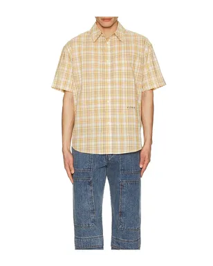 After Pray MADRAS CHECK ショートスリーブシャツ - サムネイル4