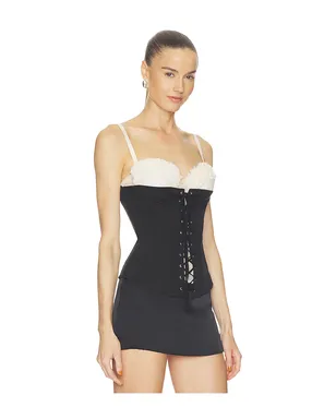 Aniye Records TEA BUSTIER トップ - Black,White. - サムネイル2
