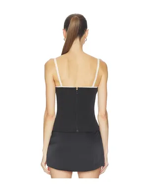 Aniye Records TEA BUSTIER トップ - Black,White. - サムネイル3