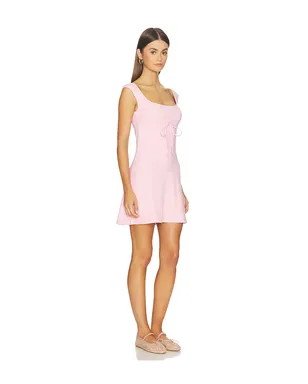 Astoria Babydoll Tie Dress - サムネイル2