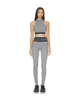Astoria SEAMLESS KNIT モックネック - Black,White. - サムネイル4