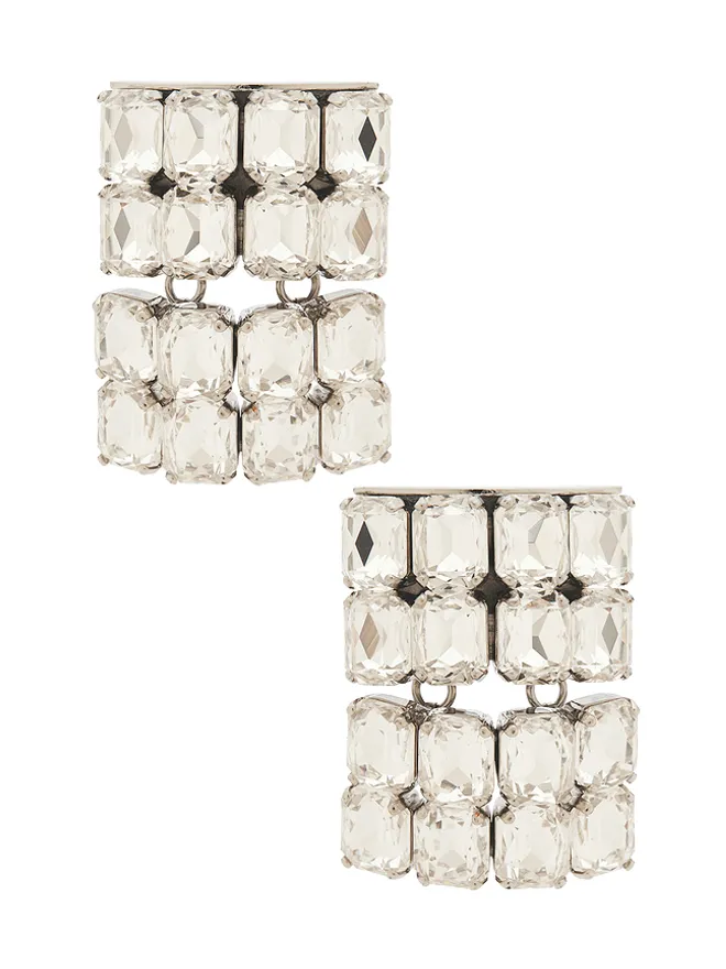 AREA AREA CRYSTAL PAVE イヤリングの商品画像