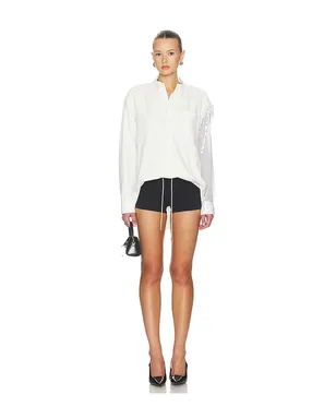 AREA DECONSTRUCTED SEQUIN OXFORD シャツ - サムネイル5