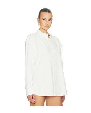 AREA DECONSTRUCTED SEQUIN OXFORD シャツ - サムネイル2