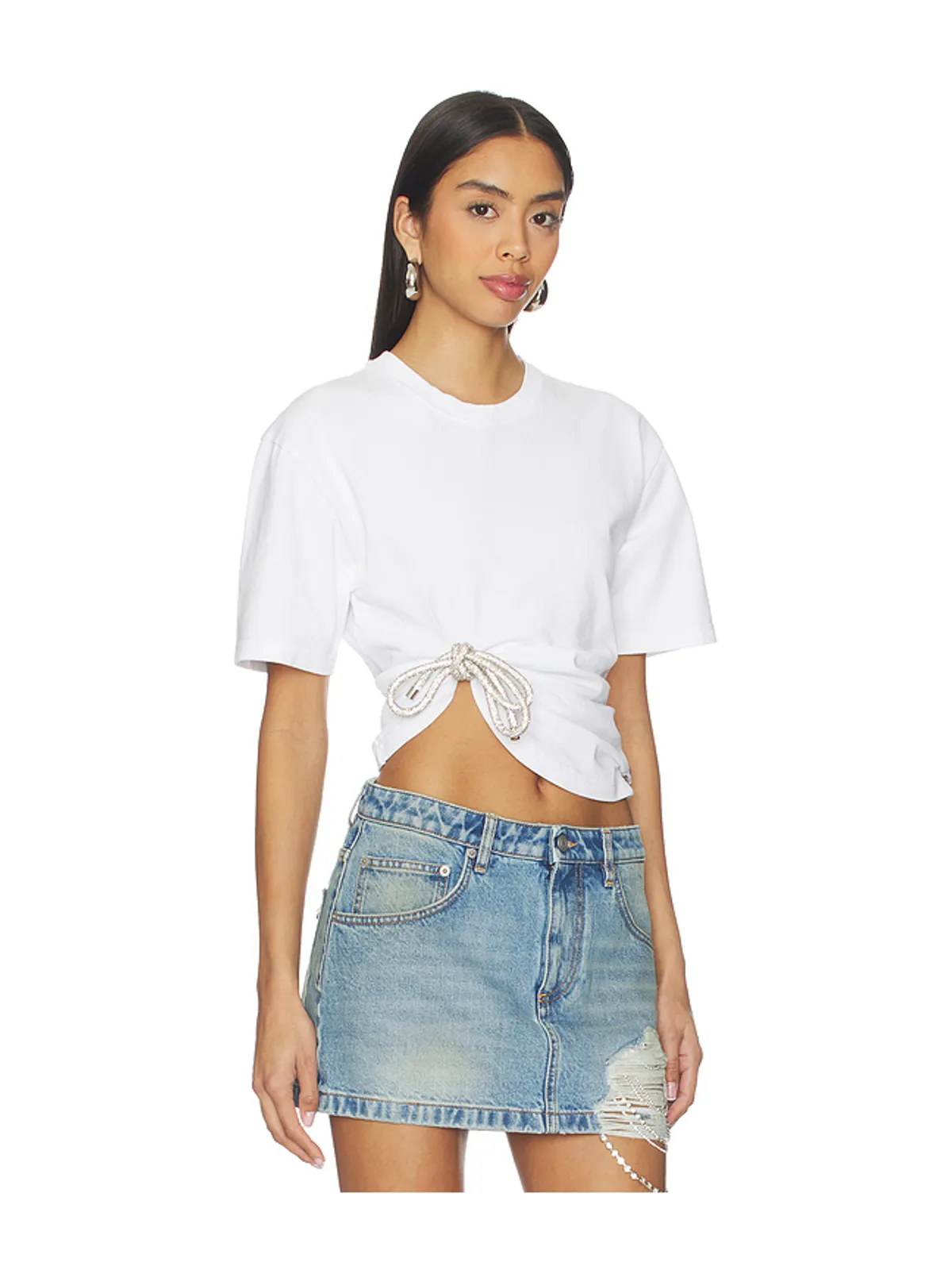 AREA CRYSTAL KNOT Tシャツ - 画像2