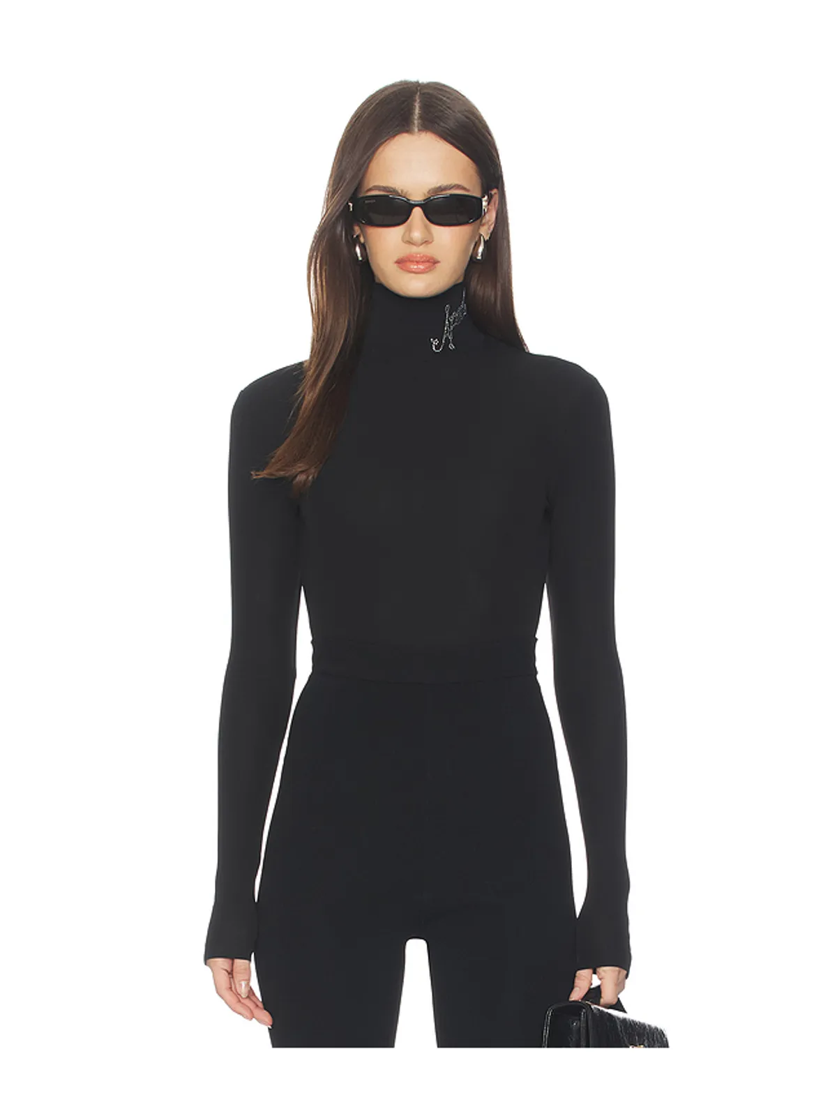 AREA TURTLENECK LOGO ボディスーツ - 画像1