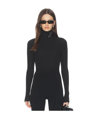AREA TURTLENECK LOGO ボディスーツ - サムネイル1