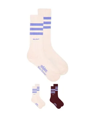 adidas by Wales Bonner WB ソックス - Wine,Cream. - サムネイル1