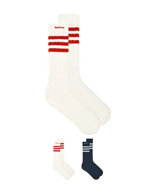 adidas by Wales Bonner WB ソックス - White,Navy. - サムネイル1