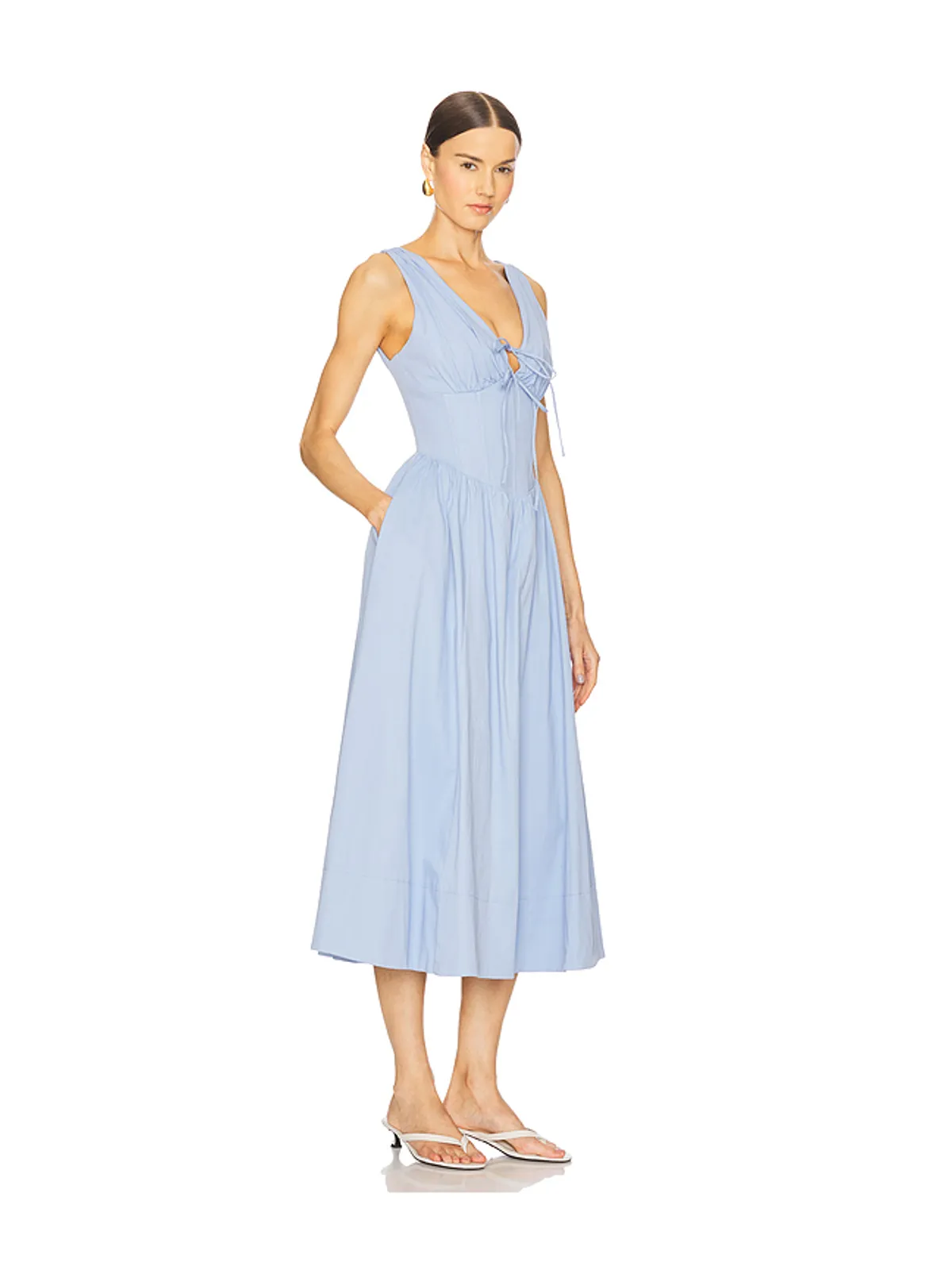 ASTR the Label DRESS ミディ丈ドレス - 画像2