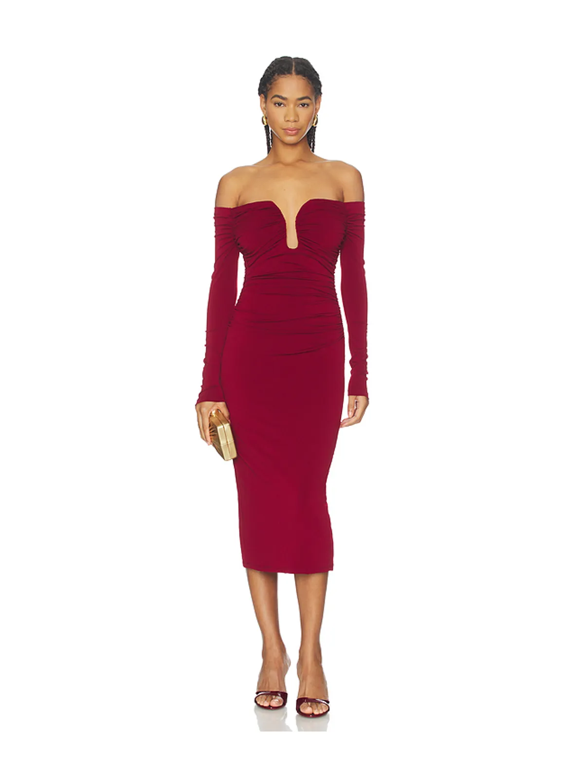 ASTR the Label LOVINIA ミディ丈ドレス - 画像1