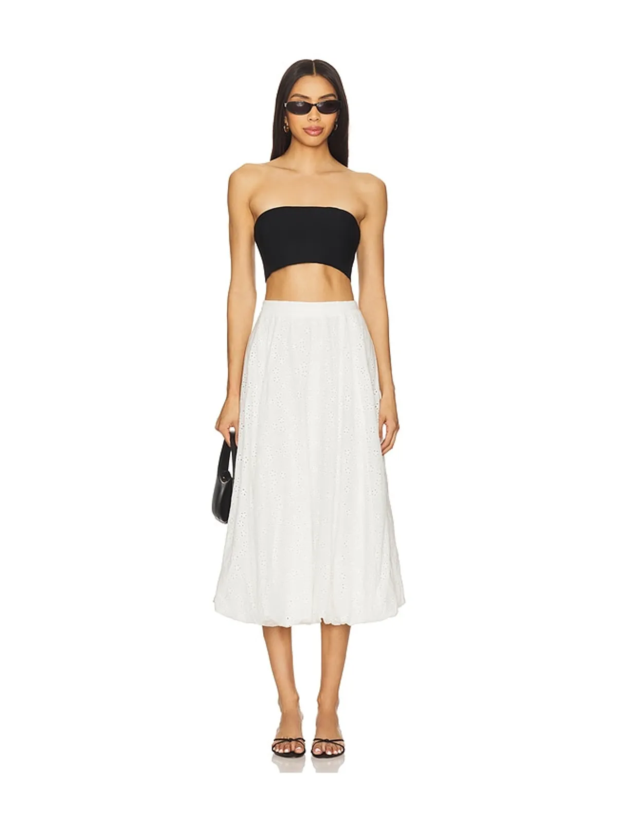 ASTR the Label SKIRT ホワイトスカート - 画像5