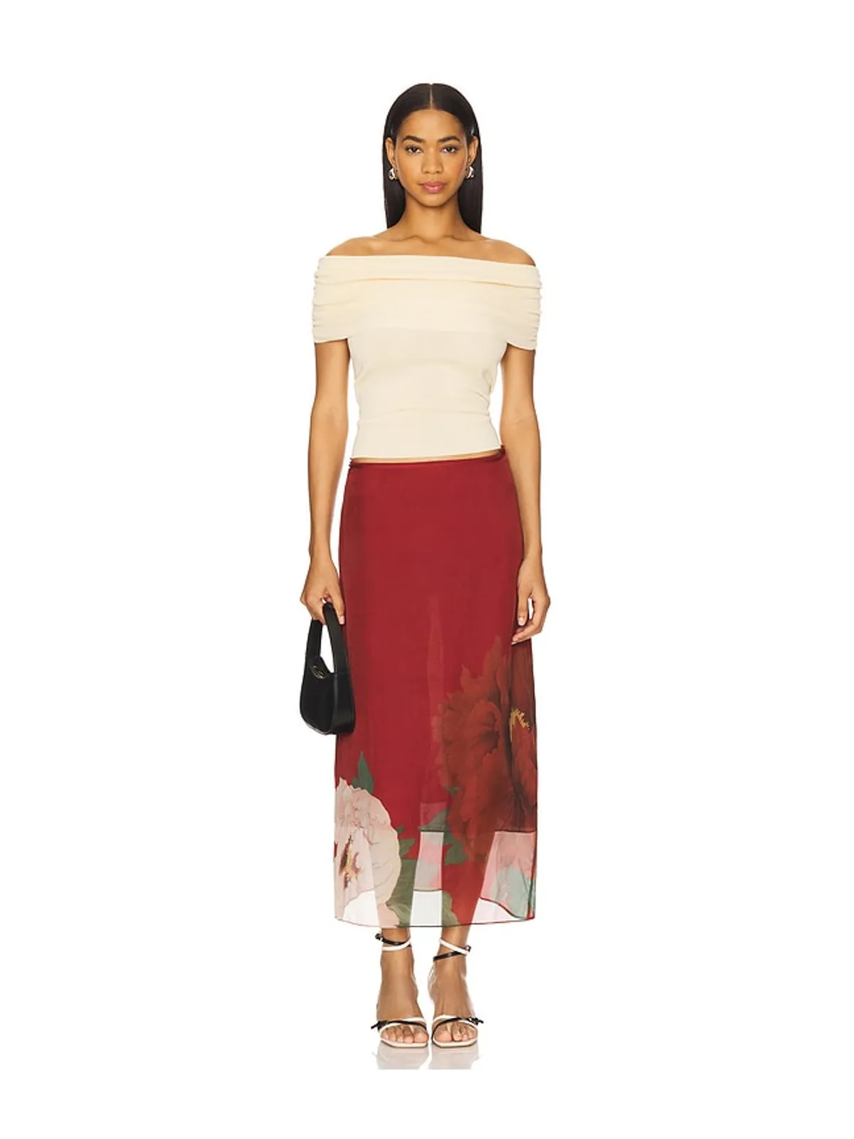 ASTR the Label TOP オフショルダートップ - 画像4