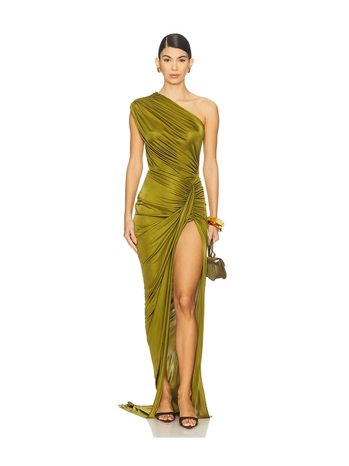 Atlein Draped Asymmetric Skirt - 画像5