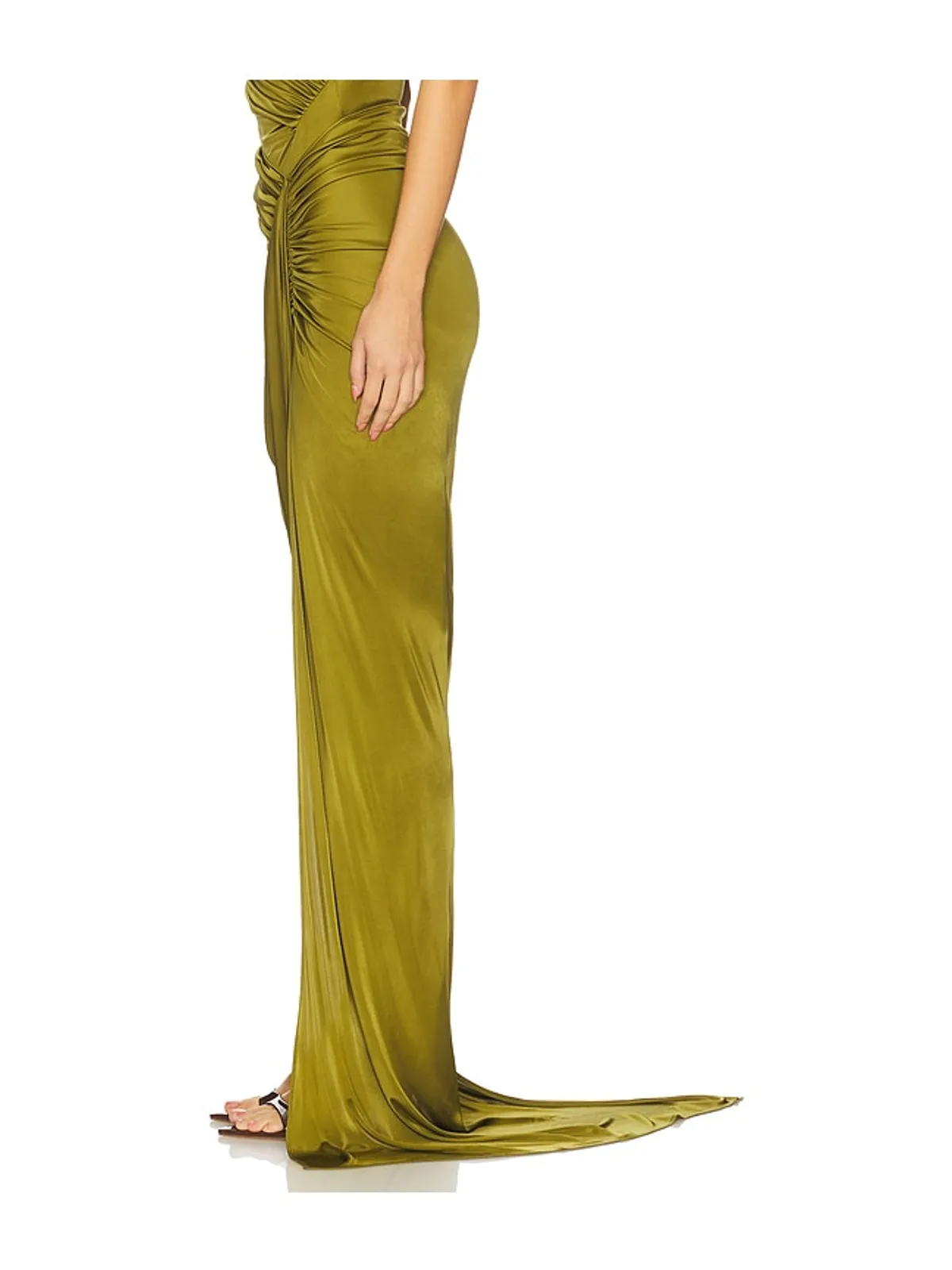 Atlein Draped Asymmetric Skirt - 画像3