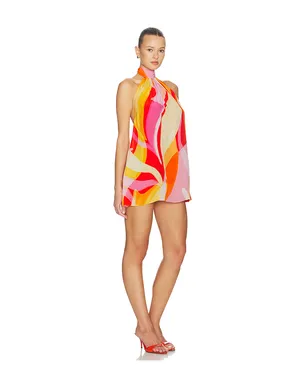 Away That Day IBIZA ミニドレス - Red,Lemon. - サムネイル2