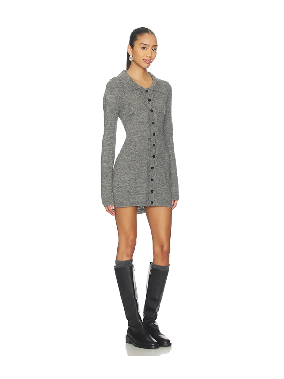 Amelie Teje NORAH KNIT MINI ドレス - 画像2