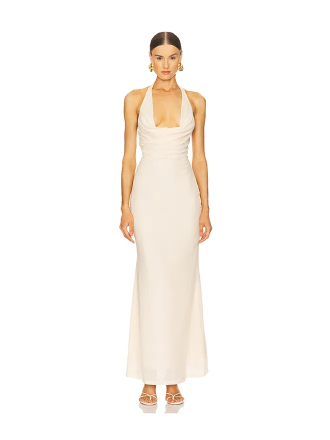 Amelie Teje Amelie Teje VEUVE ホルターガウンの商品画像