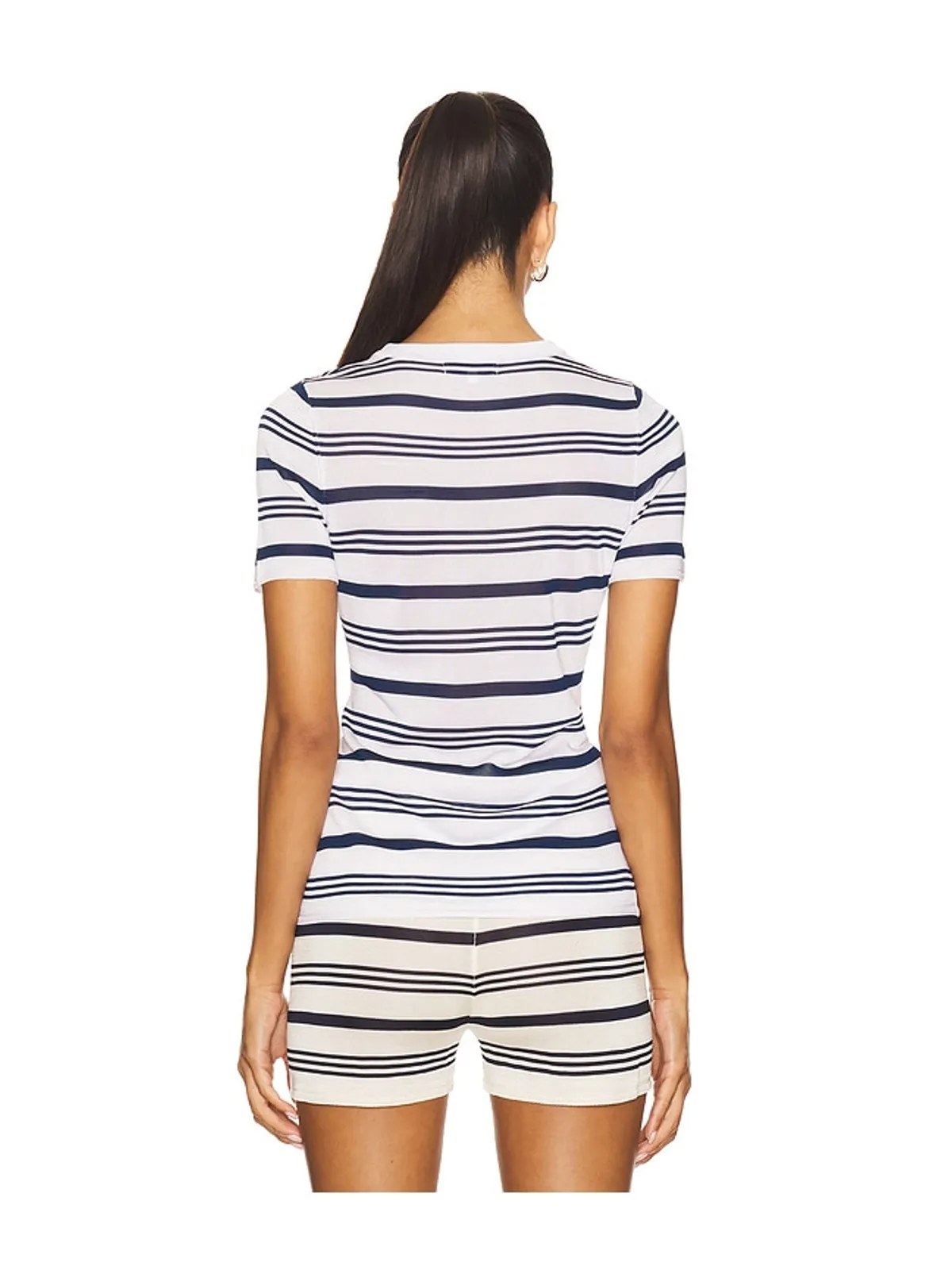 Auteur Studio VERA トップ - Ivory,Navy. - 画像3