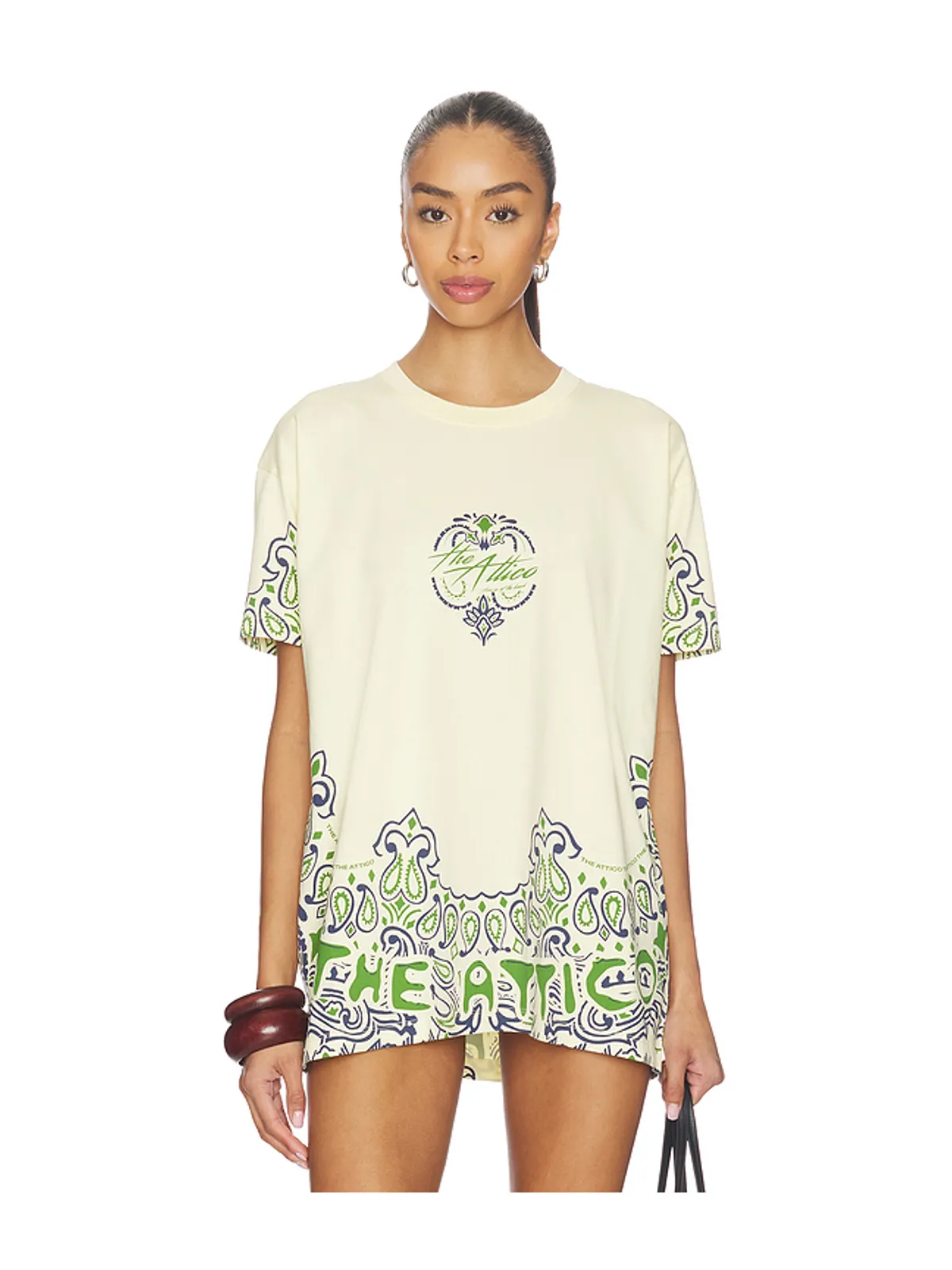 THE ATTICO トップ - Beige,Green. - 画像1