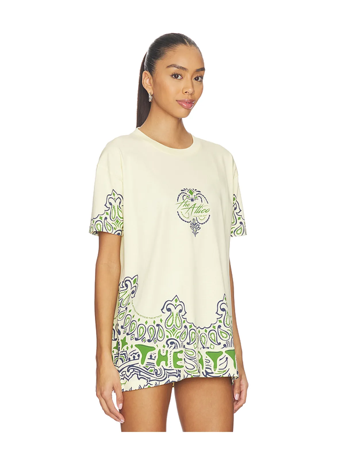 THE ATTICO トップ - Beige,Green. - 画像2