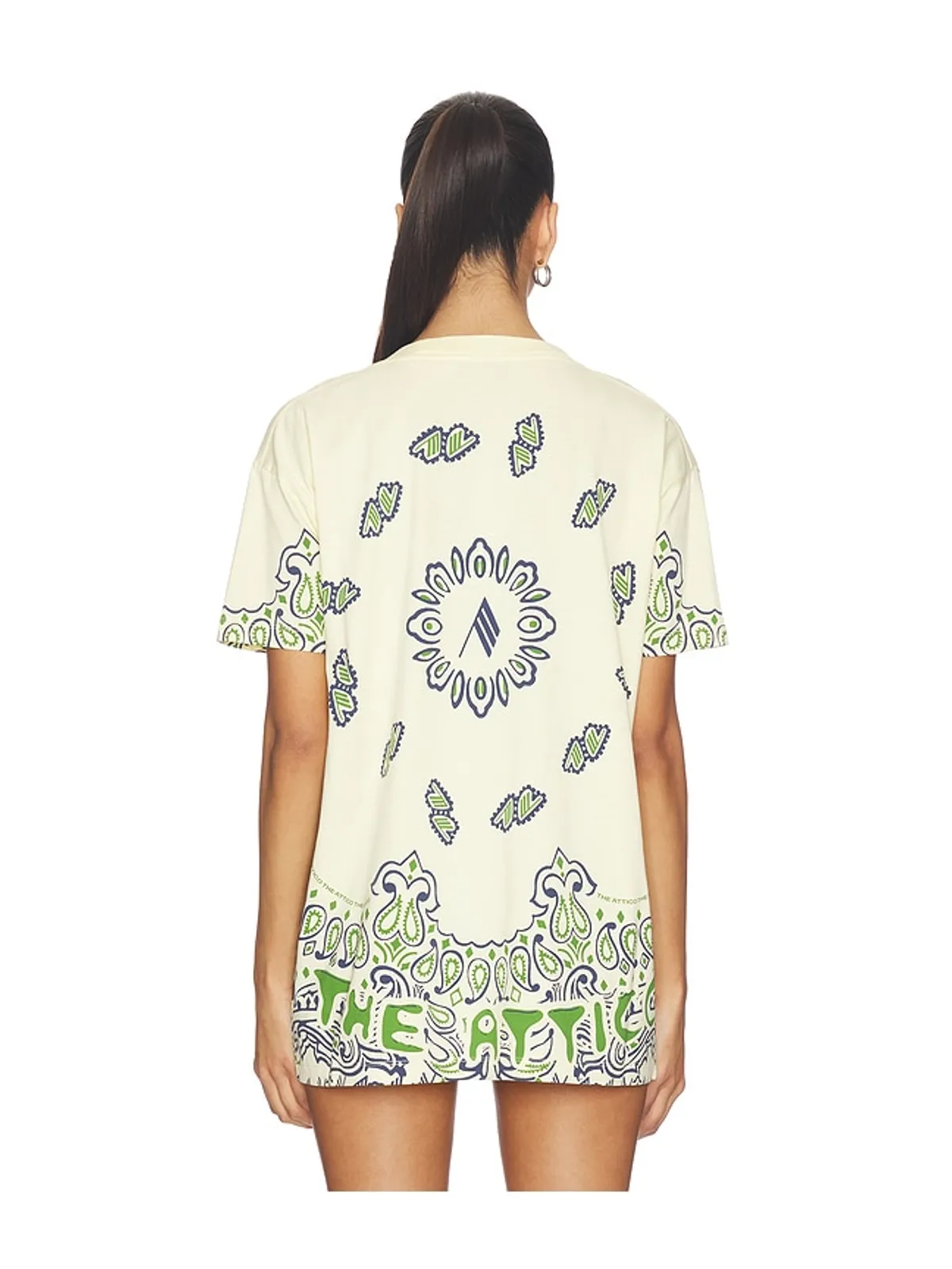 THE ATTICO トップ - Beige,Green. - 画像4