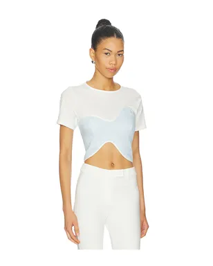 AZULU CECI トップ - Baby Blue,White. - サムネイル2